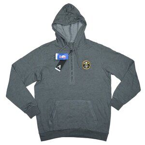 Denver Nuggets NBA Basketball Antigua 1/4 Zip Pullover Hoodie Sweatshirt NWT